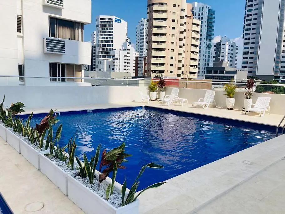 Apartamento 1804 Cartagena Bocagrande Hermosa Vista A 1 Cuadra De La Playa