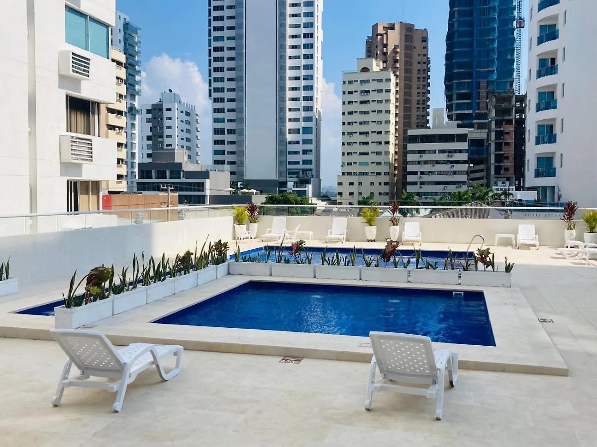 Apartamento 1804 Cartagena Bocagrande Hermosa Vista A 1 Cuadra De La Playa Apartment