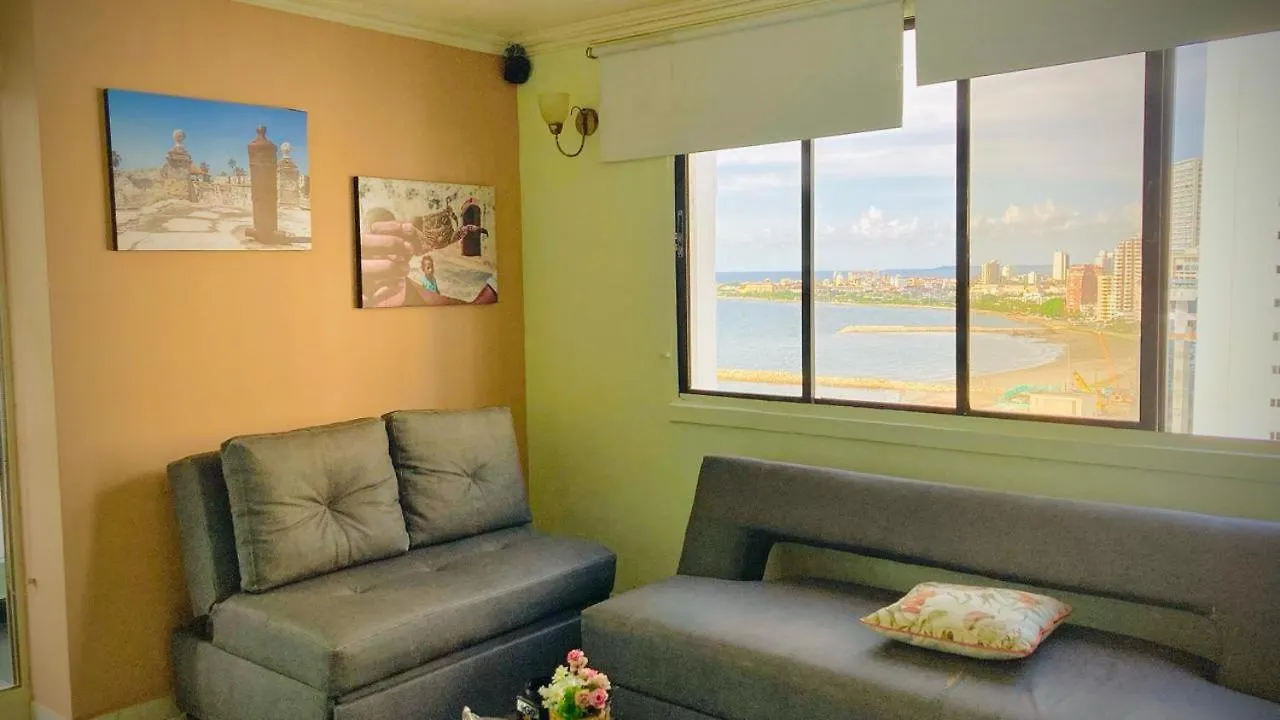 Apartamento 1804 Cartagena Bocagrande Hermosa Vista A 1 Cuadra De La Playa Apartment